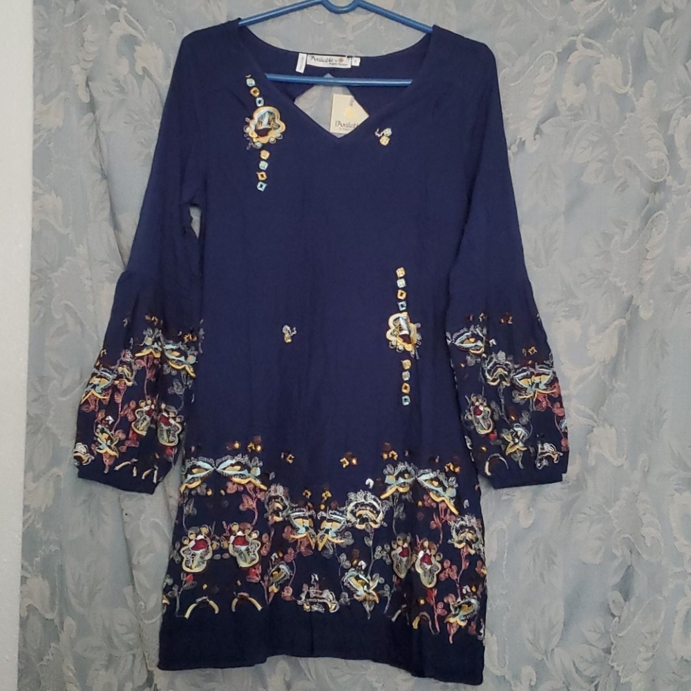 Blue Indian Styled Tunic